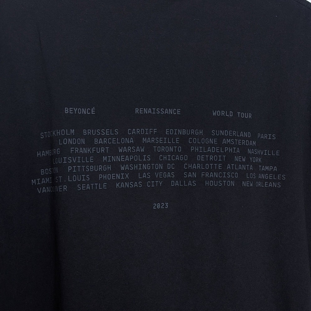 Beyonce Renaissance World Tour Graphic Official Merch Short Sleeve T Shirt L - Picture 4 of 5